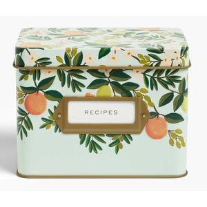 NEW Rifle Paper Co Recipe Tin and cards $52